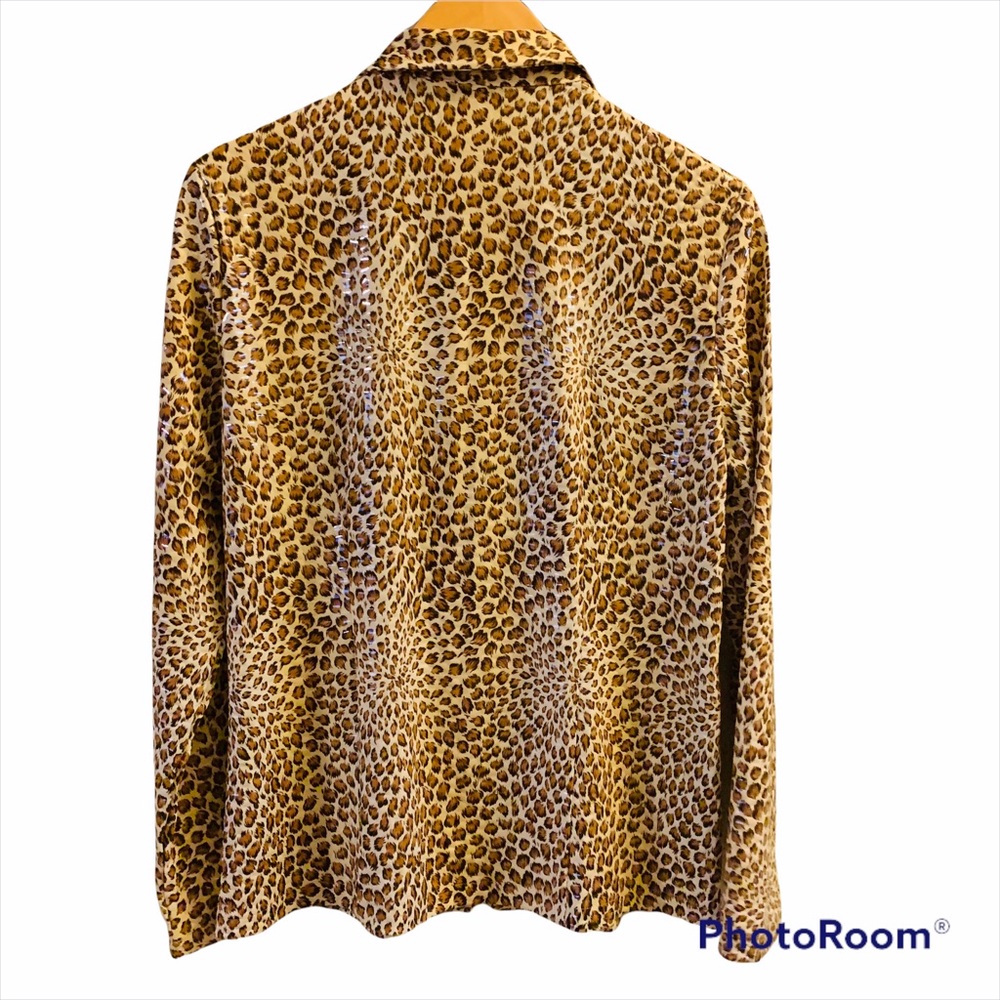 Exclusively Misook Leopard Print Jacket - image 2